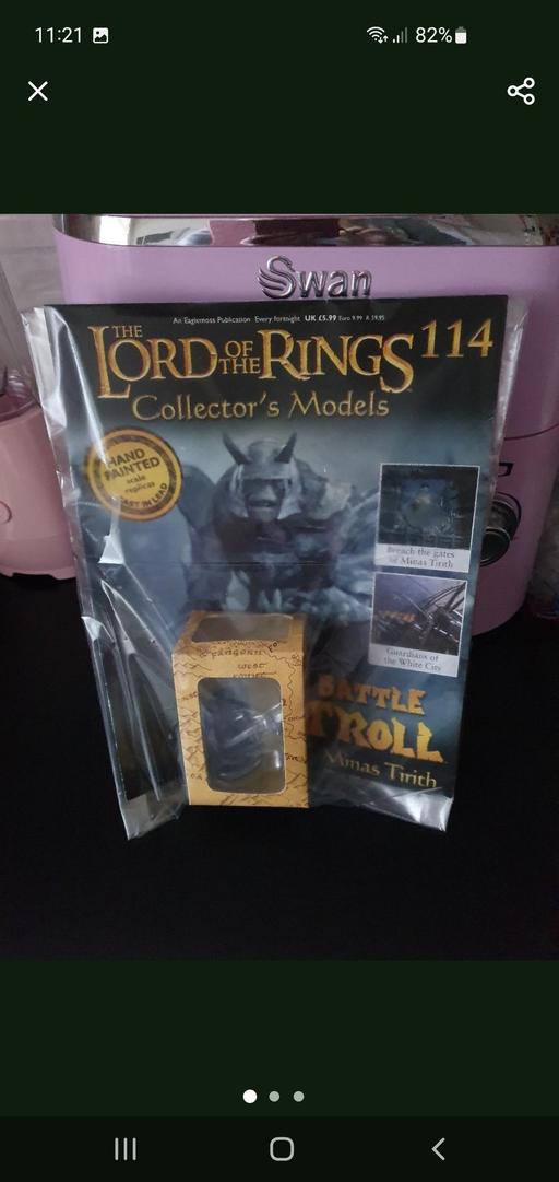  — lord of the rings collectors model issue 114