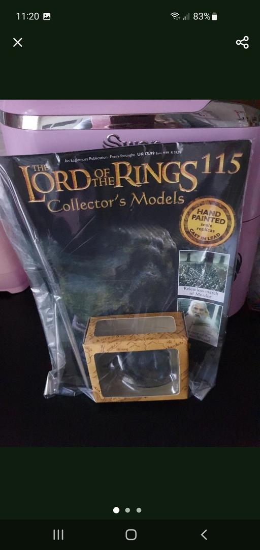  — lord of the rings collectors model issue 115