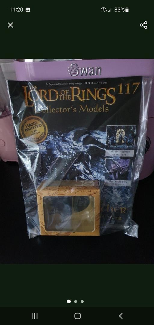  — lord of the rings collectors model issue 117