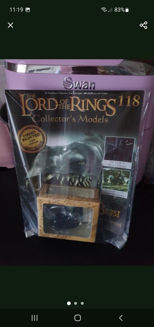  — lord of the rings collectors model issue 118