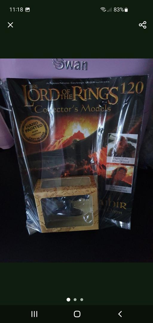  — lord of the rings collectors model issue 120