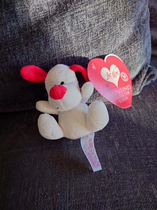  — Valentine's dog soft toy