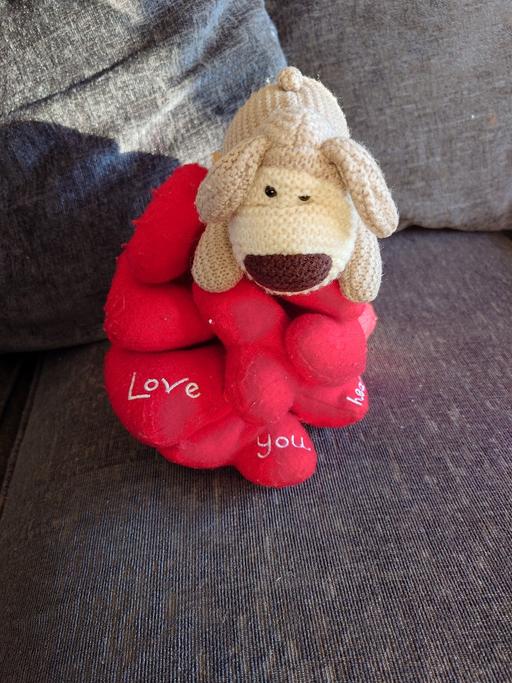  — Boofle bear love you heaps soft toy