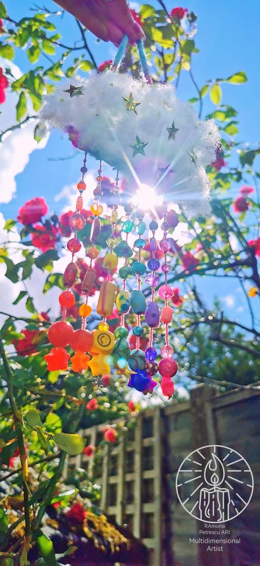  — 🌈 Rainbow Pride Starry Night Cloud Suncatche
