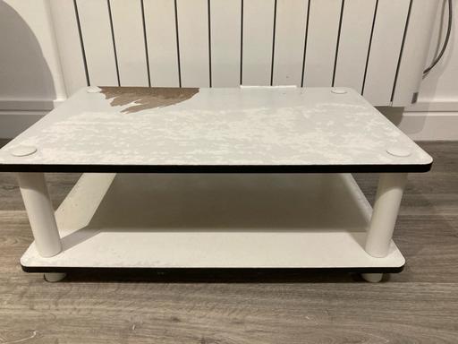  — Little White Table for Upcycling