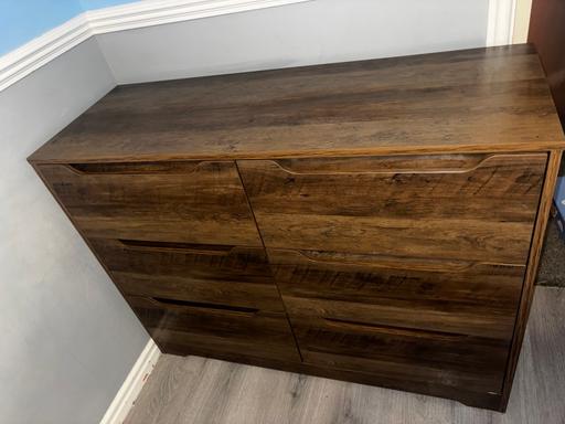  — Brown heavy drawers