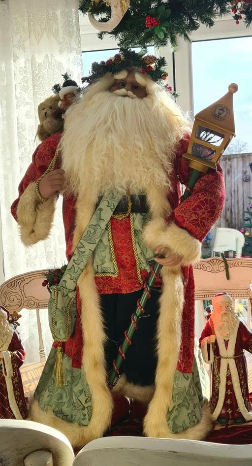  — Thomas Kinkade Lamplite Santa Ashton Drake