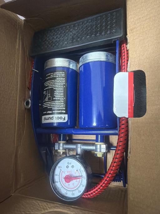  — Double Cylinder Foot Pump