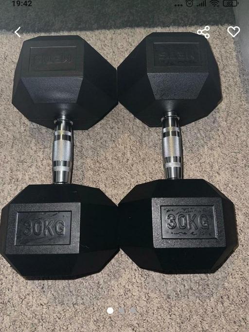  — Metis dumbbell x 2 brand new 30kg