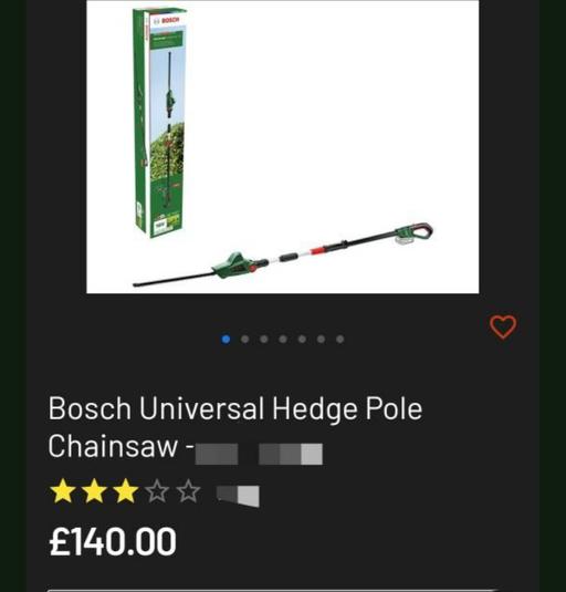  — bosch universal telescopic hedge trimmer 18v