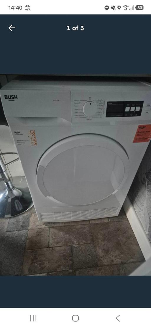  — Bush Tumble Dryer - White,