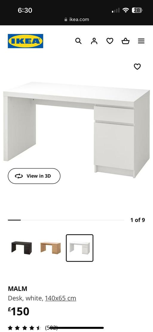  — Computer Desk