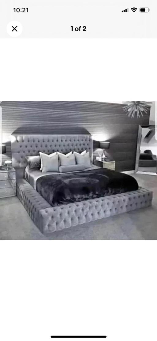  — Otam double bed free mattress