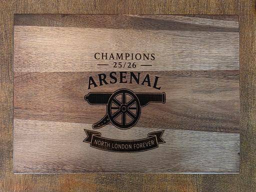  — Arsenal Chopping Board