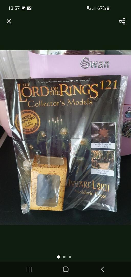 — lord of the rings collectors model issue 121