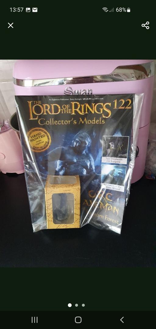  — lord of the rings collectors model issue 122