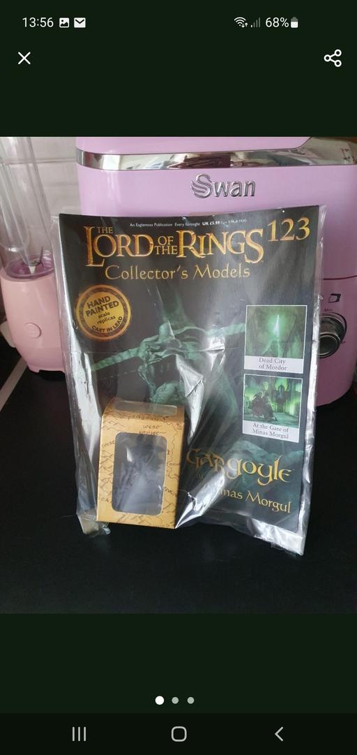  — lord of the rings collectors model issue 123