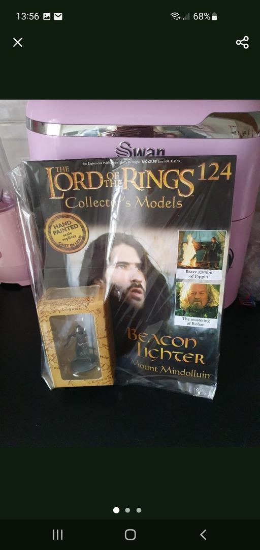  — lord of the rings collectors model issue 124