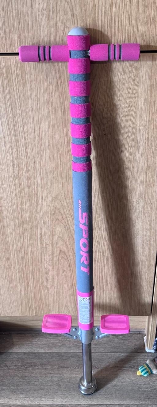  — Red & Grey Pogo Stick