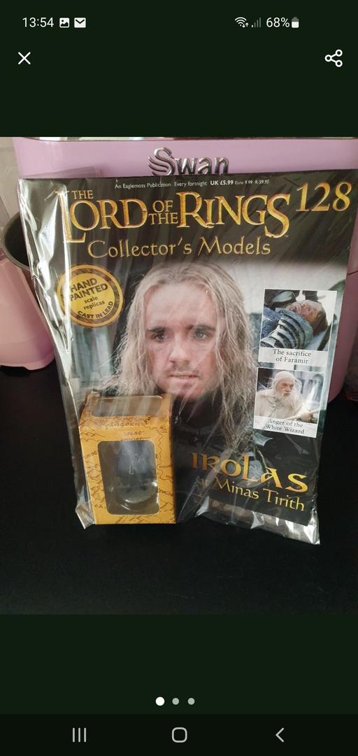  — lord of the rings collectors model issue 128