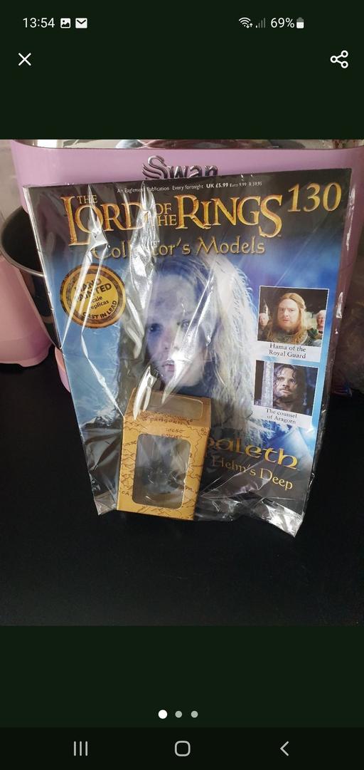  — lord of the rings collectors model issue 130