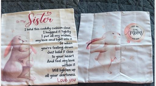  — Cushion covers mom sister 19th bday grandma