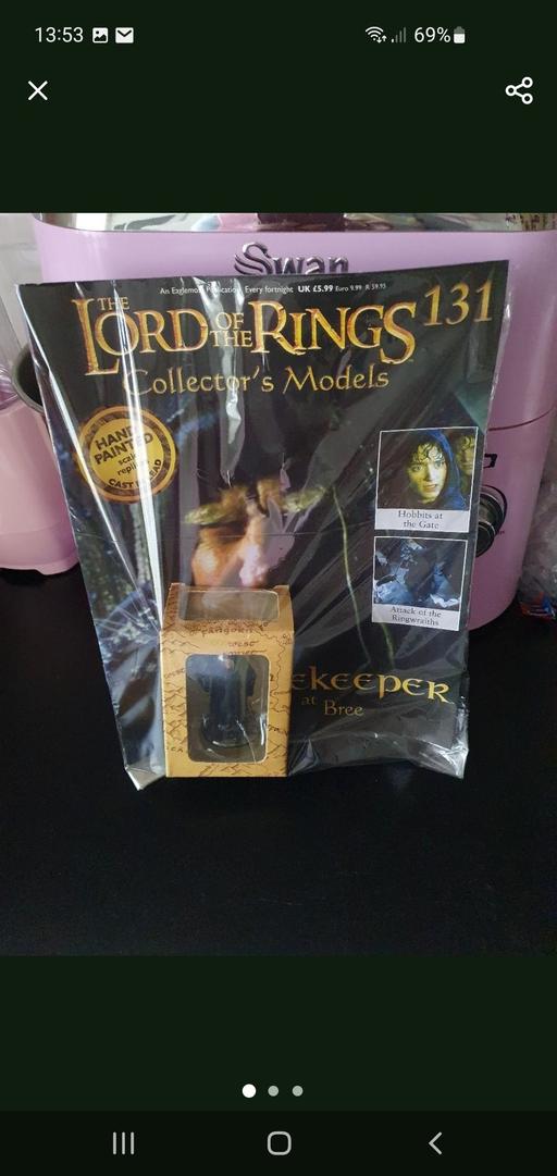  — lord of the rings collectors model issue 131