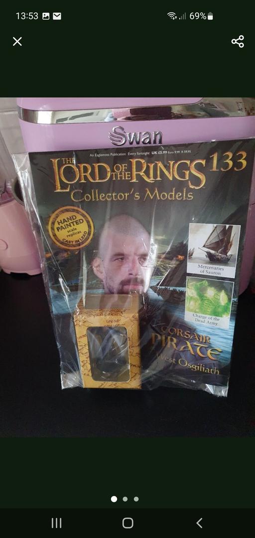  — lord of the rings collectors model issue 133