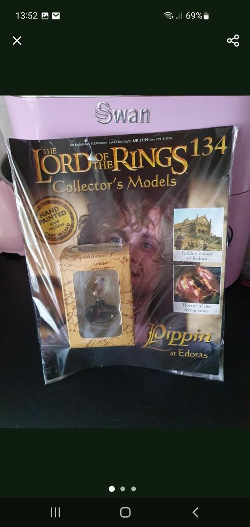  — lord of the rings collectors model issue 134