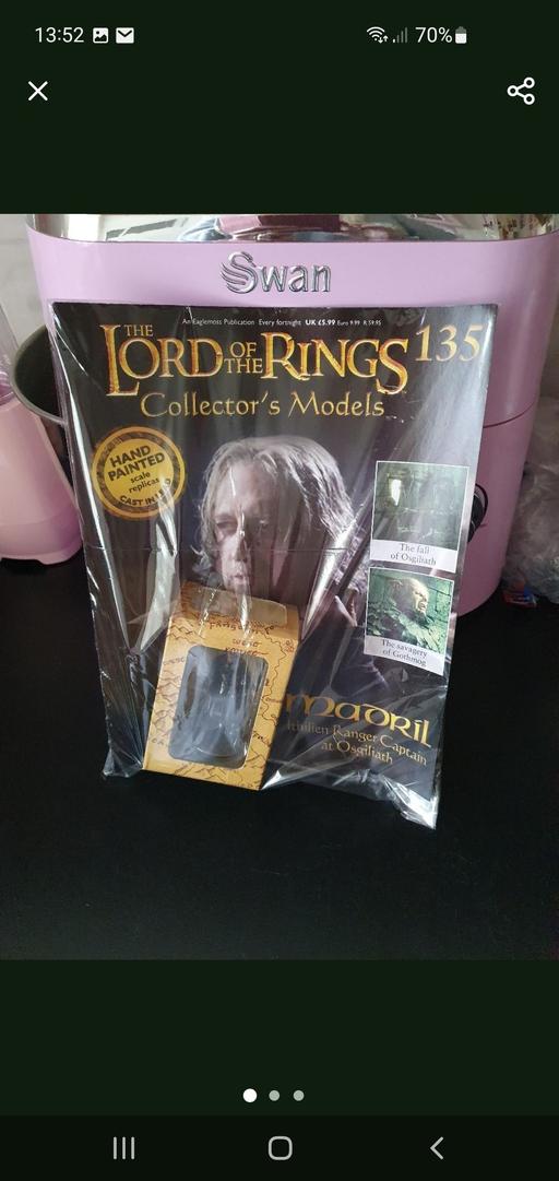  — lord of the rings collectors model issue 135