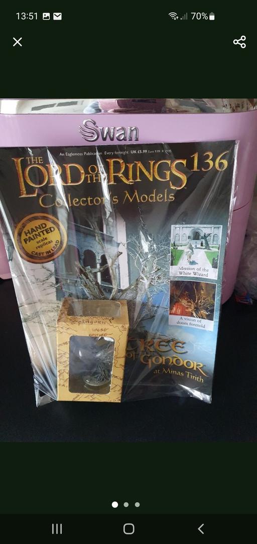  — lord of the rings collectors model issue 136