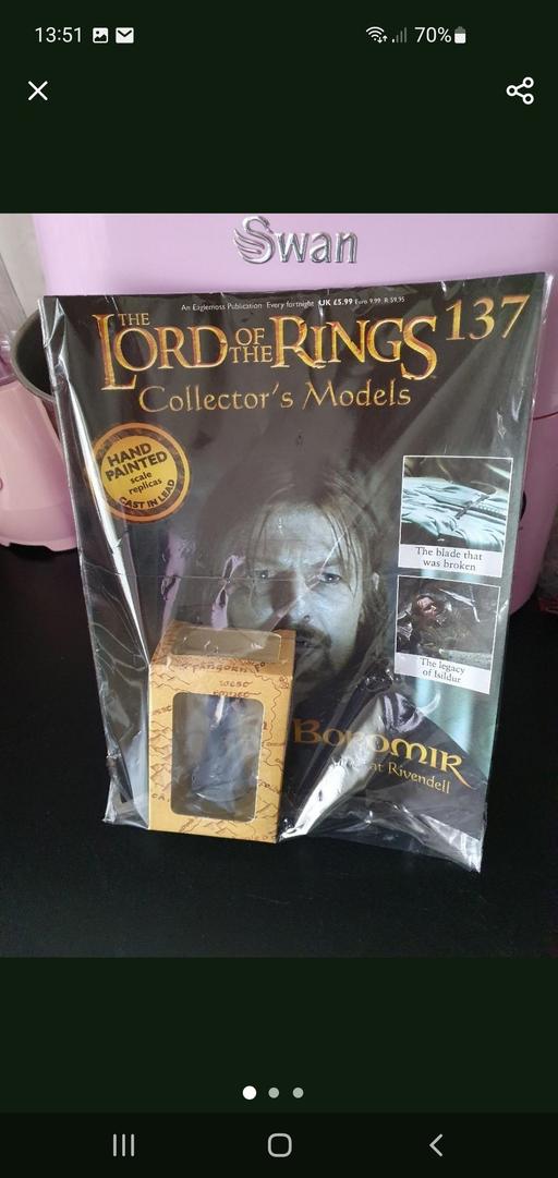  — lord of the rings collectors model issue 137
