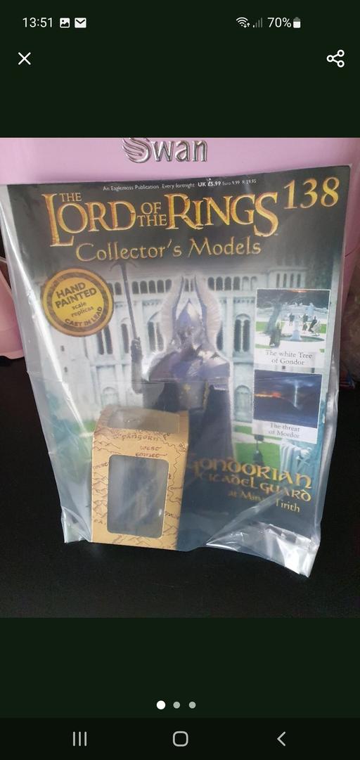  — lord of the rings collectors model issue 138