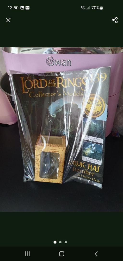  — lord of the rings collectors model issue 139