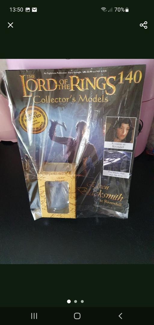  — lord of the rings collectors model issue 140
