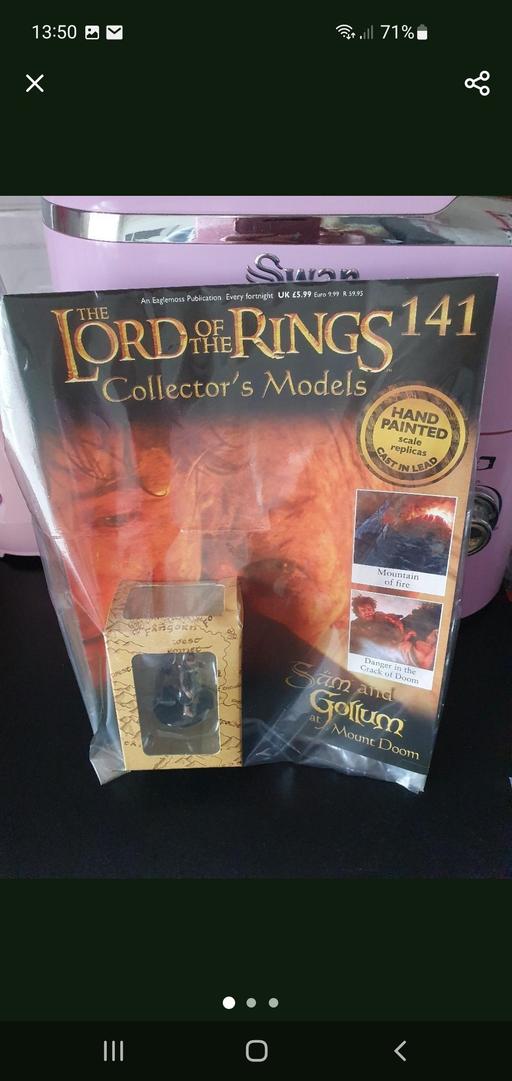  — lord of the rings collectors model issue 141