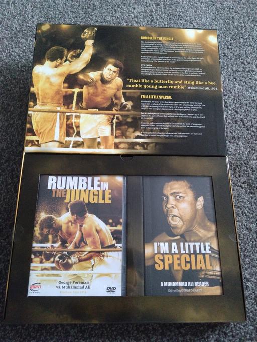  — Boxed Muhammad Ali exclusive dvd and book