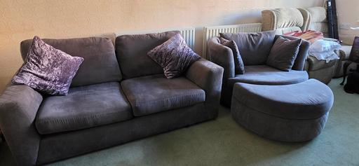  — Couch, Snug Chair & Half Moon Foot Rest