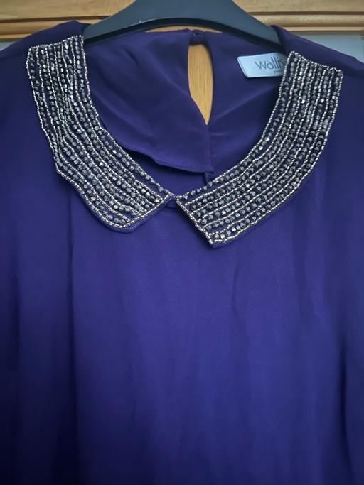  — Wallis Purple Dress