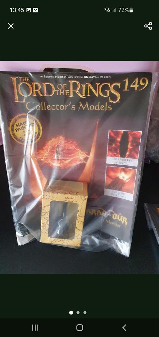  — lord of the rings collectors model issue 149