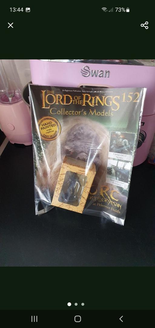  — lord of the rings collectors model issue 152