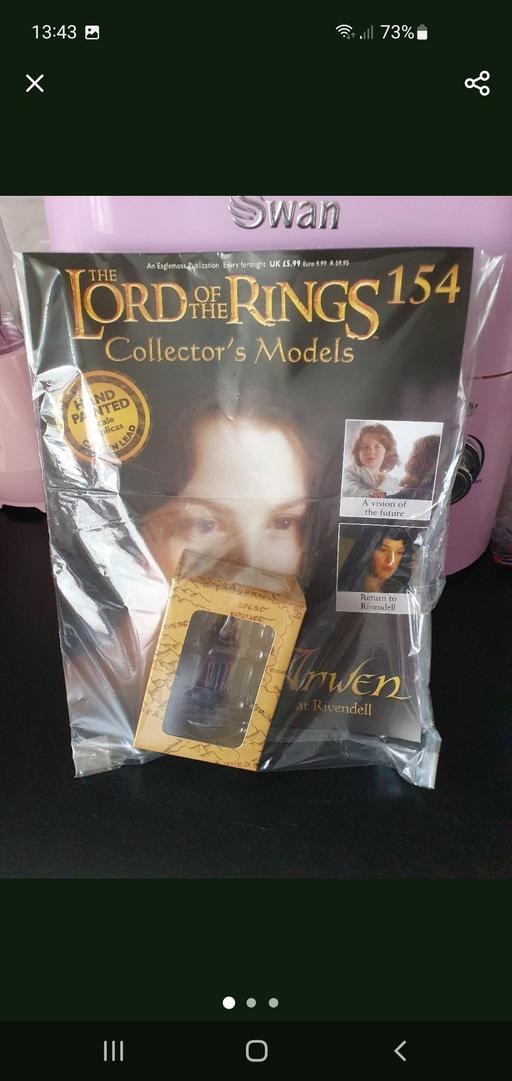  — lord of the rings collectors model issue 154