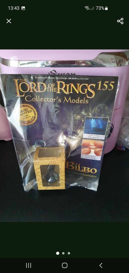  — lord of the rings collectors model issue 155