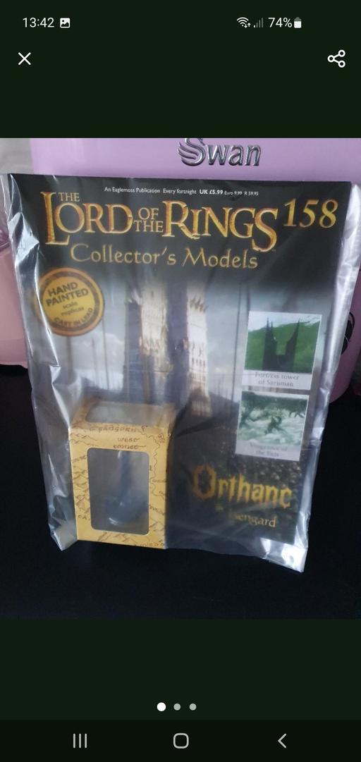  — lord of the rings collectors model issue 158
