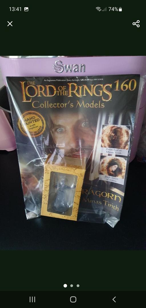  — lord of the rings collectors model issue 160