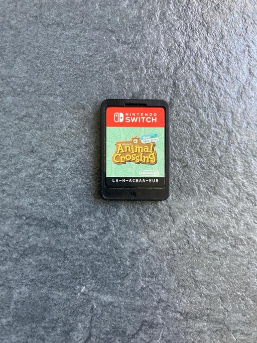  — Nintendo switch console + animal crossing
