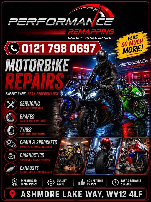  — Motorbike repairs