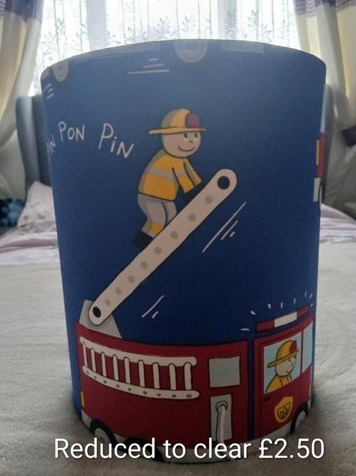  — 🚒 Fireman Lightshade 🚒