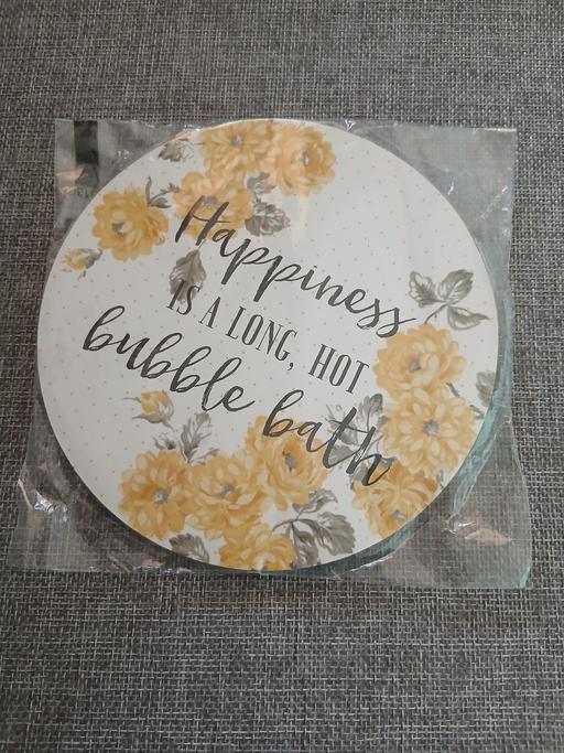  — Bathroom Plaque New
