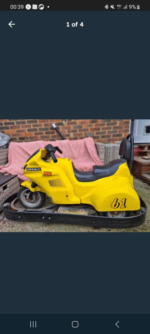  — Childs working motorbike with bumper